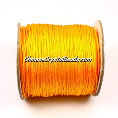 Nylon Thread 0.8mm, #114, Amber, sold per 130 meter bobbin