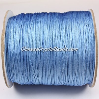 thick about 1mm, nylon string, sky blue, sold by the meter