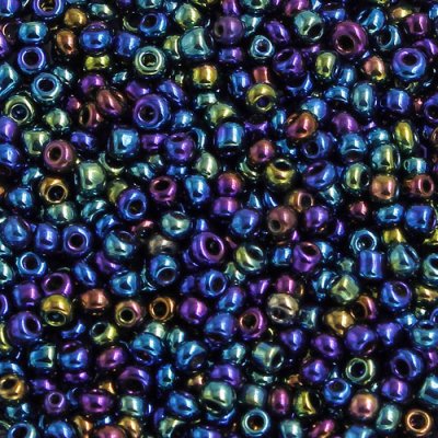 2mm AAA round seed beads 12/0, Multicolor, #MX14, approx. 30 gram bag