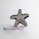 Crystal Starfish Pendant silver shade Charm Necklace pendant, 30mm