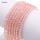 130Pcs 3x4mm rosaline Chinese Crystal Rondelle beads