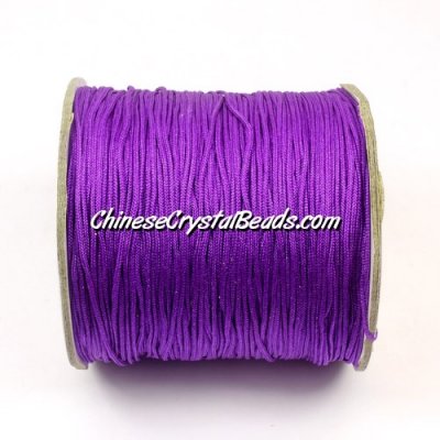 Nylon Thread 0.8mm, #113, Violet, sold per 130 meter bobbin