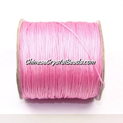 Nylon Thread 0.8mm, #145, pink, sold per 130 meter bobbin