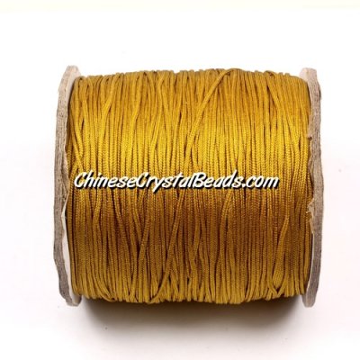 Nylon Thread 0.8mm, #110, Khaki, sold per 130 meter bobbin