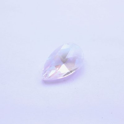 22x13mm Crystal beads Faceted Teardrop Pendant, clear AB