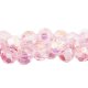 95Pcs Chinese Crystal 6mm Round Beads, Lt. Rose AB