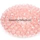95pcs Chinese Crystal Faceted Round 6mm Beads Rose Peach