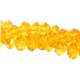 4x6mm Sun Chinese Crystal Rondelle Beads about 95 beads