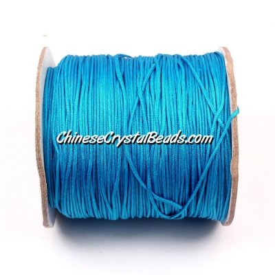 Nylon Thread 0.8mm, #148, capri blue, sold per 130 meter bobbin
