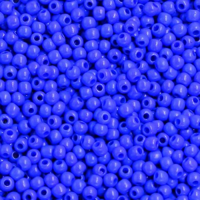 1.8mm AAA round seed beads 13/0, sapphire, #MX8, approx. 30 gram bag