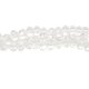 4x6mm Clear Chinese Crystal Rondelle Beads about 95 beads