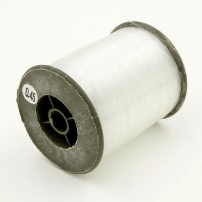 braided beading thread, 3D Beading wire, 0.45mm Diameter, about 350 meters per spool