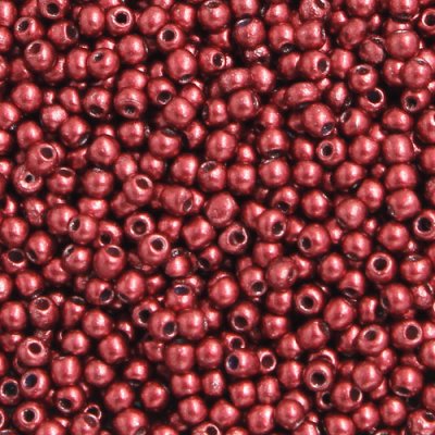 1.8mm AAA round seed beads 13/0, red copper, #G08, approx. 30 gram bag