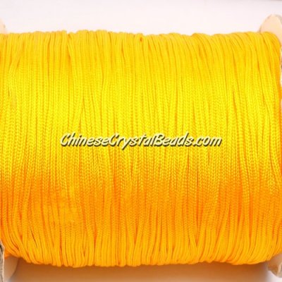 1.5mm nylon cord, yellow, Pave string unite, sold by the meter,