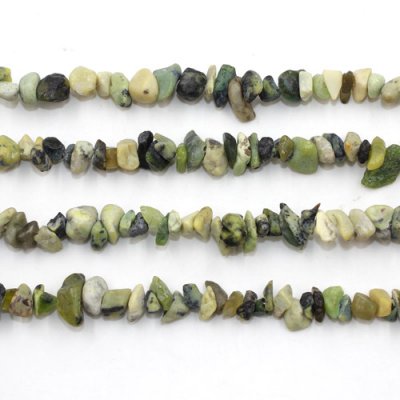 Gemstone Chips, Turquoise Gemstone, 5mm-10mm, Hole:Approx 0.8mm, Length:Approx 30 Inch
