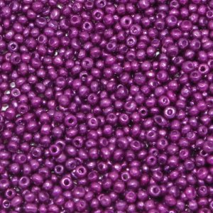 1.8mm AAA round seed beads 13/0, purple, approx. 30 gram bag