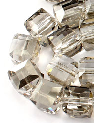 10mm Cube Crystal beads