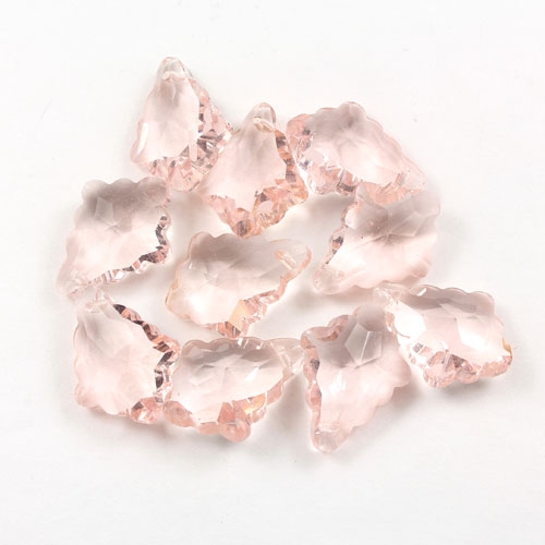 Chinese Crystal 6090 Baroque Pendants, 15x22mm,peach, 10 pcs - Click Image to Close