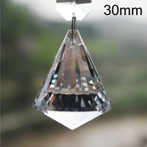 30x40mm diamond ball, clear , sold 1 pieces - Click Image to Close