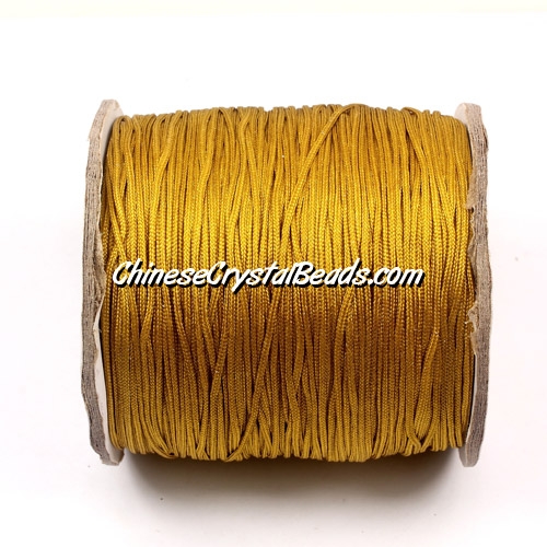Nylon Thread 0.8mm, #110, Khaki, sold per 130 meter bobbin - Click Image to Close
