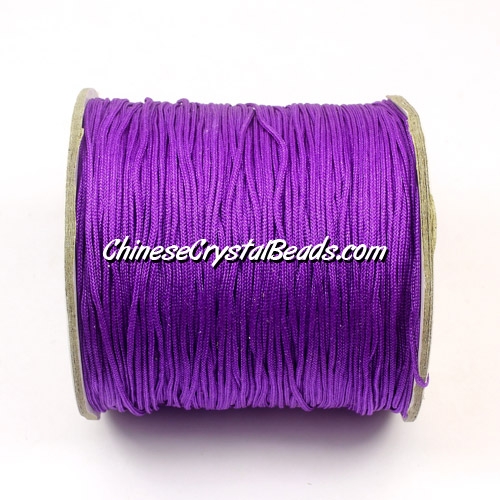 Nylon Thread 0.8mm, #113, Violet, sold per 130 meter bobbin - Click Image to Close