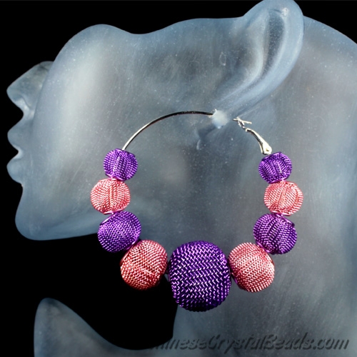 Basketball Wives Earrings, 3.5' - Click Image to Close