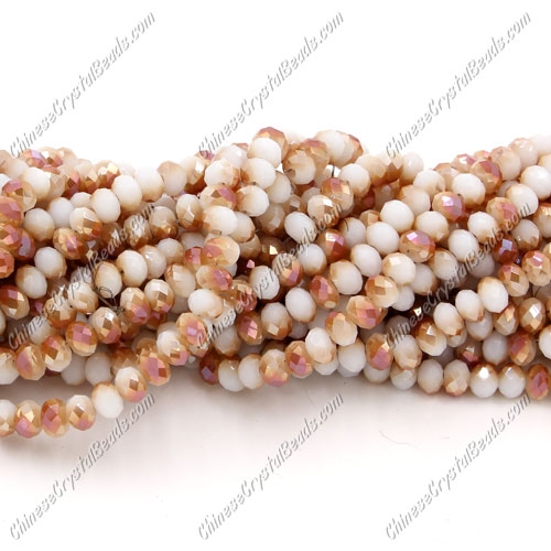 130Pcs 3x4mm Chinese rondelle crystal beads, #16 - Click Image to Close