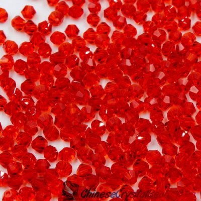700pcs Chinese Crystal 4mm Bicone Beads,siam, AAA quality