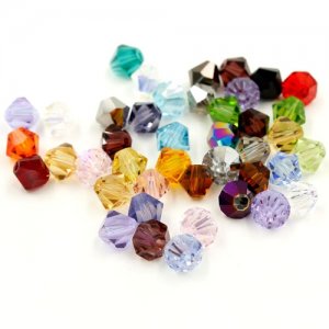 140 beads AAA High quality Chinese Crystal 8mm Bicone Bead Strand, Mixed