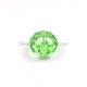 Chinese Crystal Rondelle Bead Strand, lime green, 14x18mm ,10 beads
