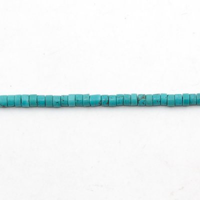 2x4mm Rondelle Turquoise Gemstone, hole:1mm,15.5inch/strand, about 150PCsper strand