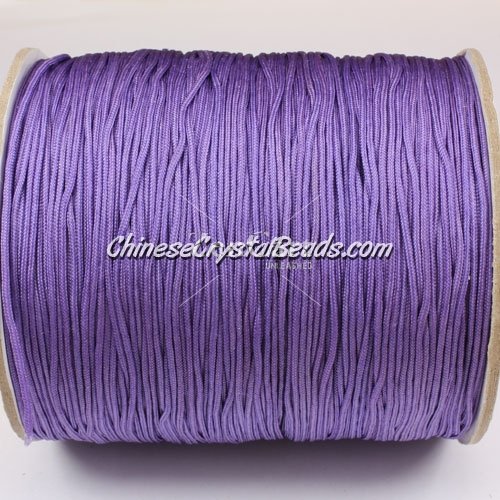 thick about 1mm, nylon string, Mauve, sold by the meter