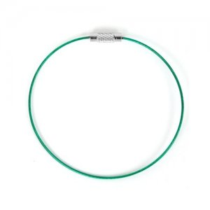 Green Steel Wire Bracelet