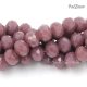 amethyst jade Rondelle Bead Strand, 9x12mm, about 36 beads