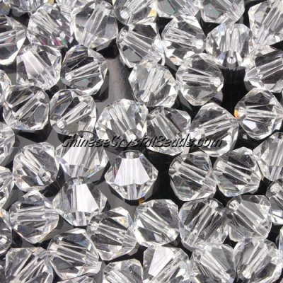 140 beads AAA Chinese Crystal 8mm Bicone Beads, Clear