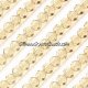 95pcs Chinese Crystal Faceted Round 6mm Beads s Champagne