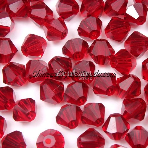 140 beasd AAA quality Chinese Crystal 8mm Bicone Beads, Siam