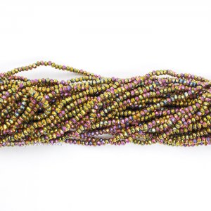 10 strands 2x3mm chinese crystal rondelle beads rainbow k2 about 1700pcs