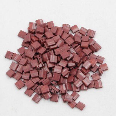 Chinese 5mm Tila Square Bead opaque 5z03 about 100Pcs