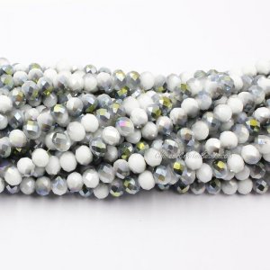 70 pieces 8x10mm Crystal Rondelle Bead,F23