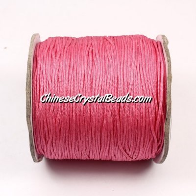 Nylon Thread 0.8mm, #131, Rose Pink, sold per 130 meter bobbin