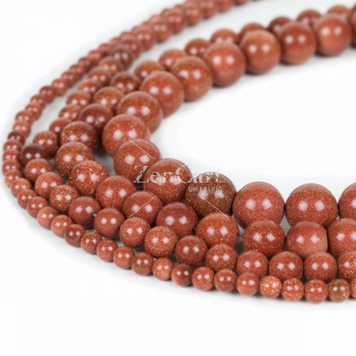 Gold Sandstone Beads, Natural Round Wholesale 4mm 6mm 8mm 10mm 12mm 14mm Full 15Inch Strand