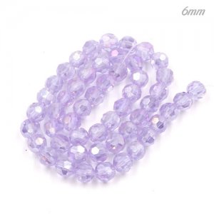 95pcs Chinese Crystal 6mm Rounds Alexandrite ABColor Changing