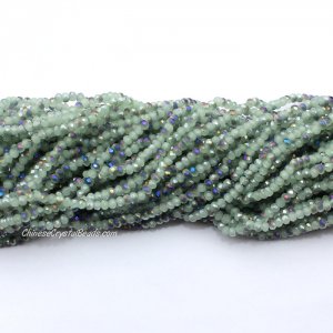 10 strands 2x3mm chinese crystal rondelle beads D2 about 1700pcs