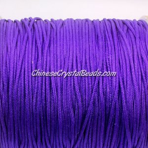 1.5mm nylon cord, Amethyst #675, Pave string unite, sold by the meter,