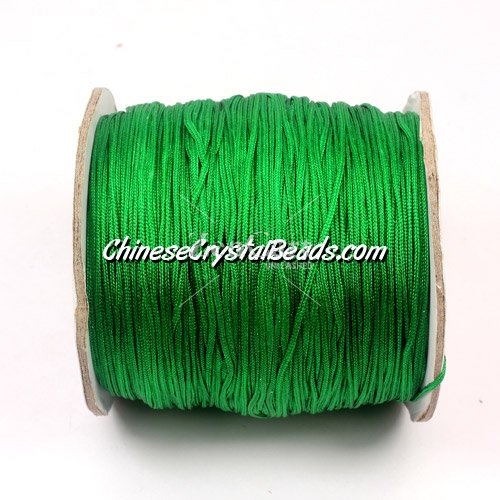 Nylon Thread 0.8mm, #116, green, sold per 130 meter bobbin