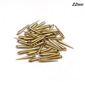 Basketball Wives Spikes Acrylic gold 22mm 50 PCS