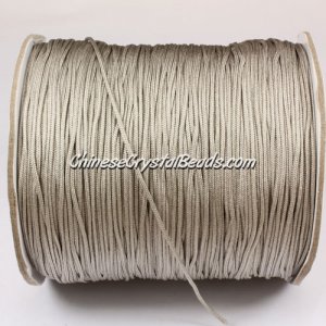 thick about 1mm, nylon string, gray, sold by the meter