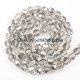 70pcs Crystal Round beads, 8mm, sliver shade