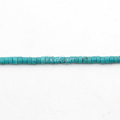 2x4mm Rondelle Turquoise Gemstone, hole:1mm,15.5inch/strand, about 150PCsper strand